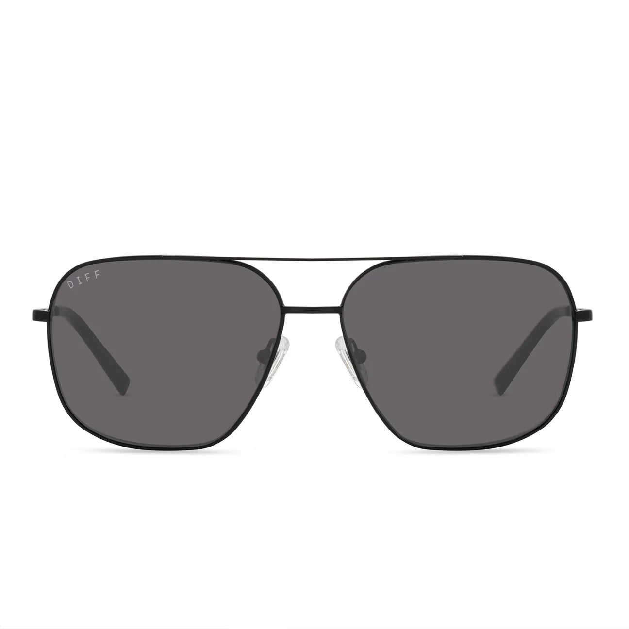 Jonas - Black Grey Polarized Diff Sunglasses