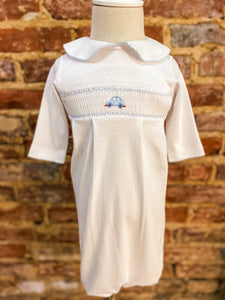 Car - Smocked Little English Gown