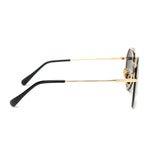 Load image into Gallery viewer, Lenox - Gold Black Grey Gradient Polarized Diff Sunglasses
