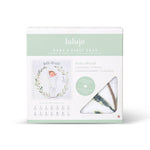 Load image into Gallery viewer, Baby&#39;s 1st Year Swaddle &amp; Milestone Cards - Hello World

