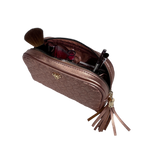 Load image into Gallery viewer, Small Makeup Bag - Copper Circle
