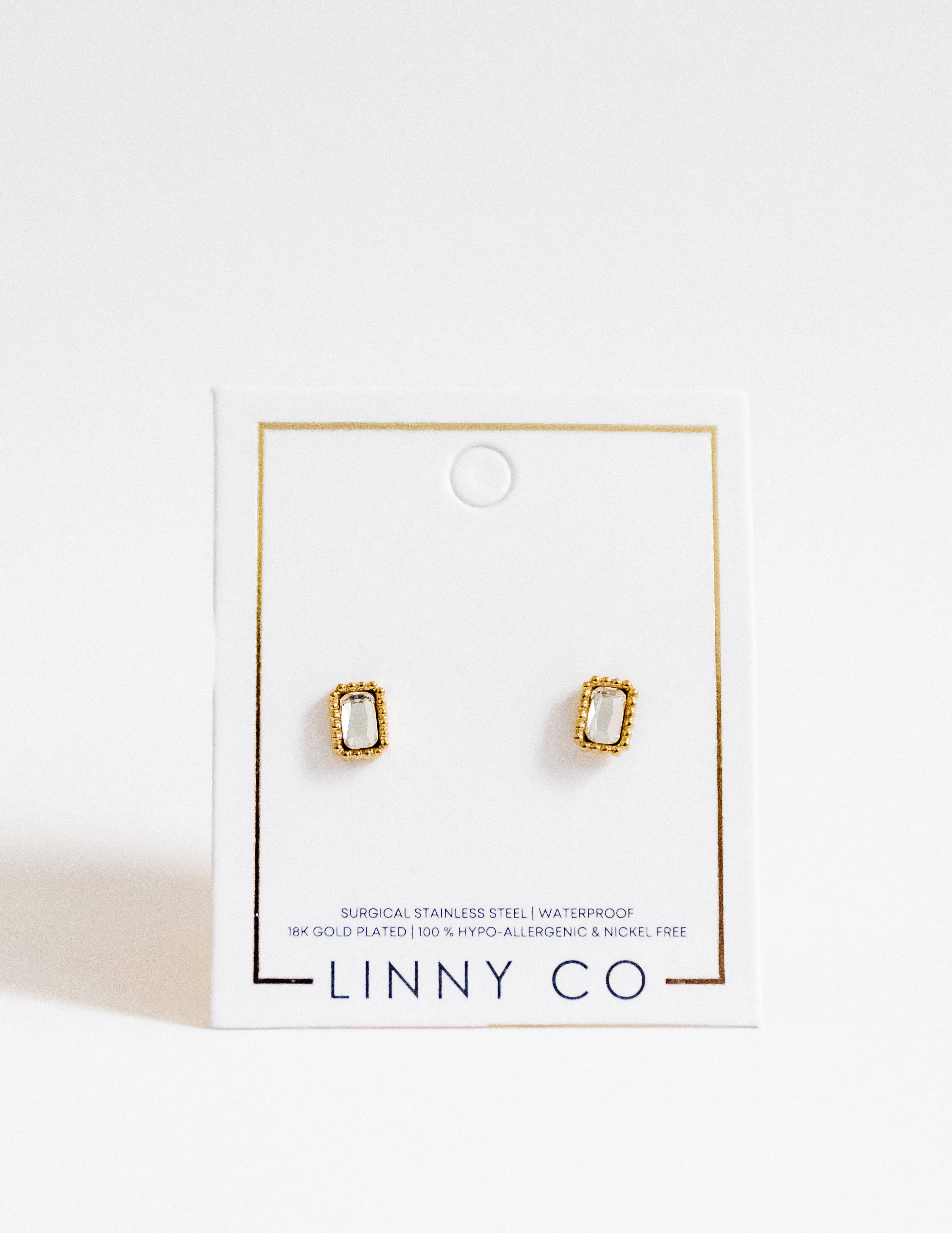 Screwback Stud Earrings - Madison