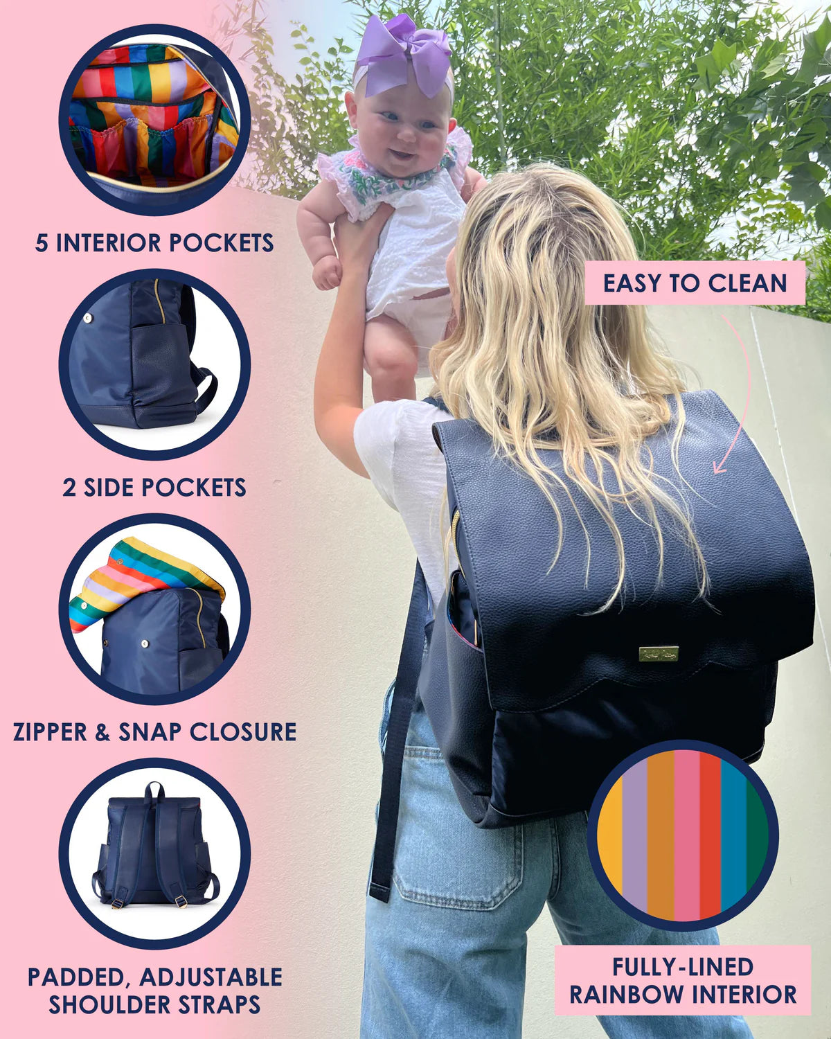 Emerson Diaper Bag Backpack