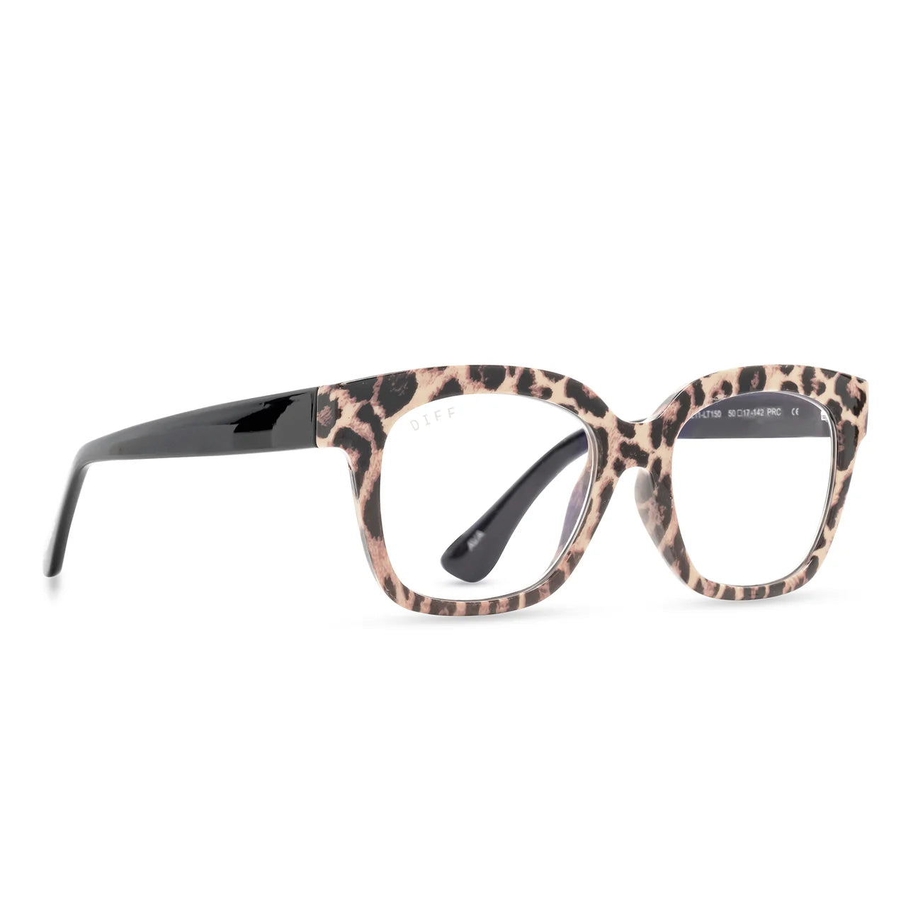 Ava - Leopard Tortoise Blue Light Diff Readers