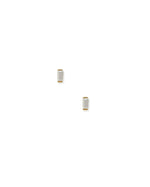 Load image into Gallery viewer, Screwback Stud Earrings - Amber Micro
