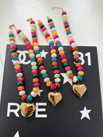 Load image into Gallery viewer, COLORFUL HEART NECKLACE
