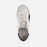 Load image into Gallery viewer, Dolce Vita Zina Sneaker - White/Black Leather
