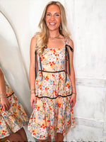 Load image into Gallery viewer, In The Wait Multi Floral Dress
