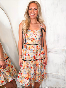 In The Wait Multi Floral Dress