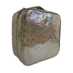 Load image into Gallery viewer, Mini Diva Makeup Case - Glimmer Leopard
