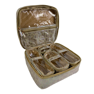 Mini Diva Makeup Case - Glimmer Leopard