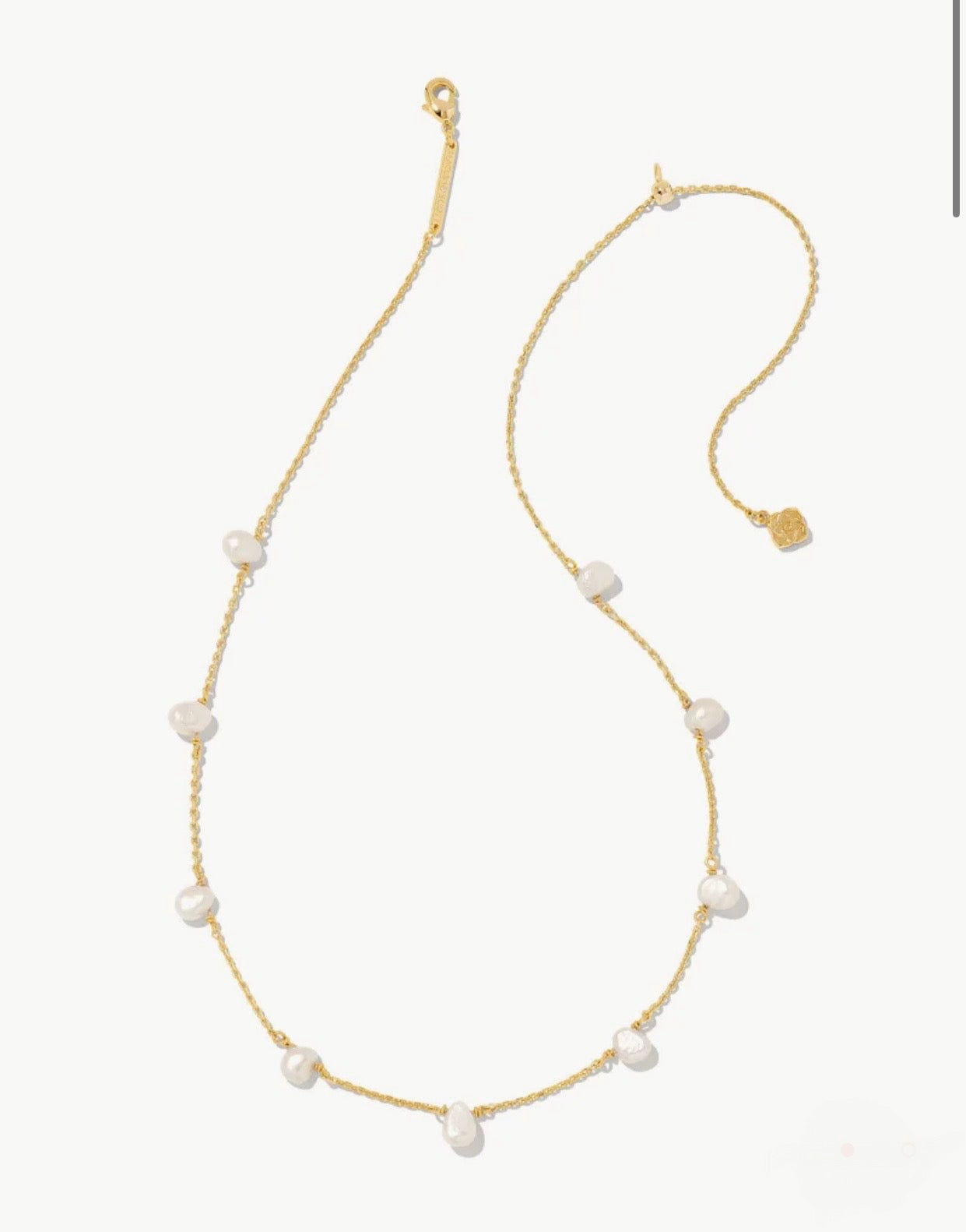 Leighton Pearl Strand Gold Necklace