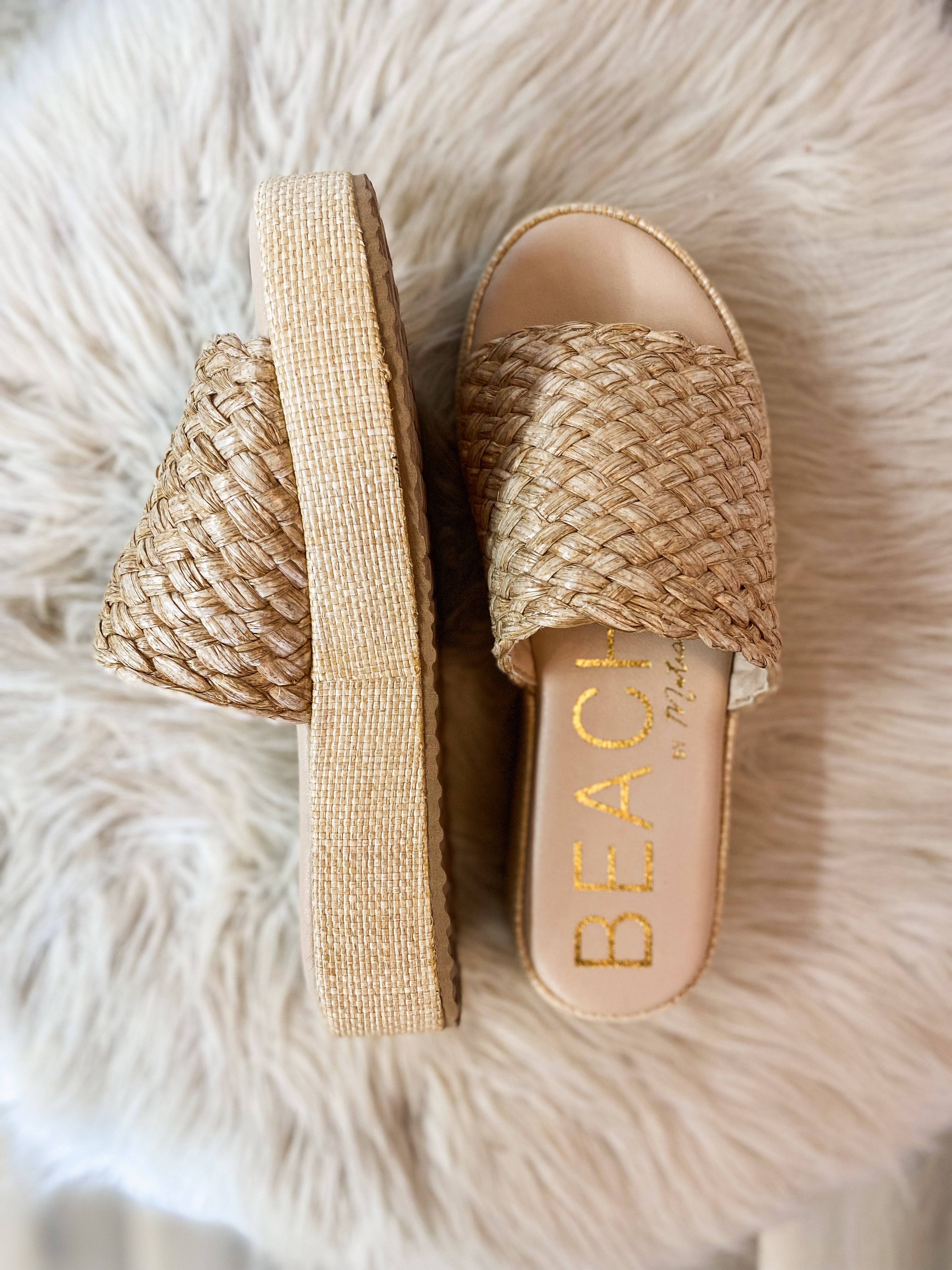 Cairo Beige Platorm Matisse Sandals