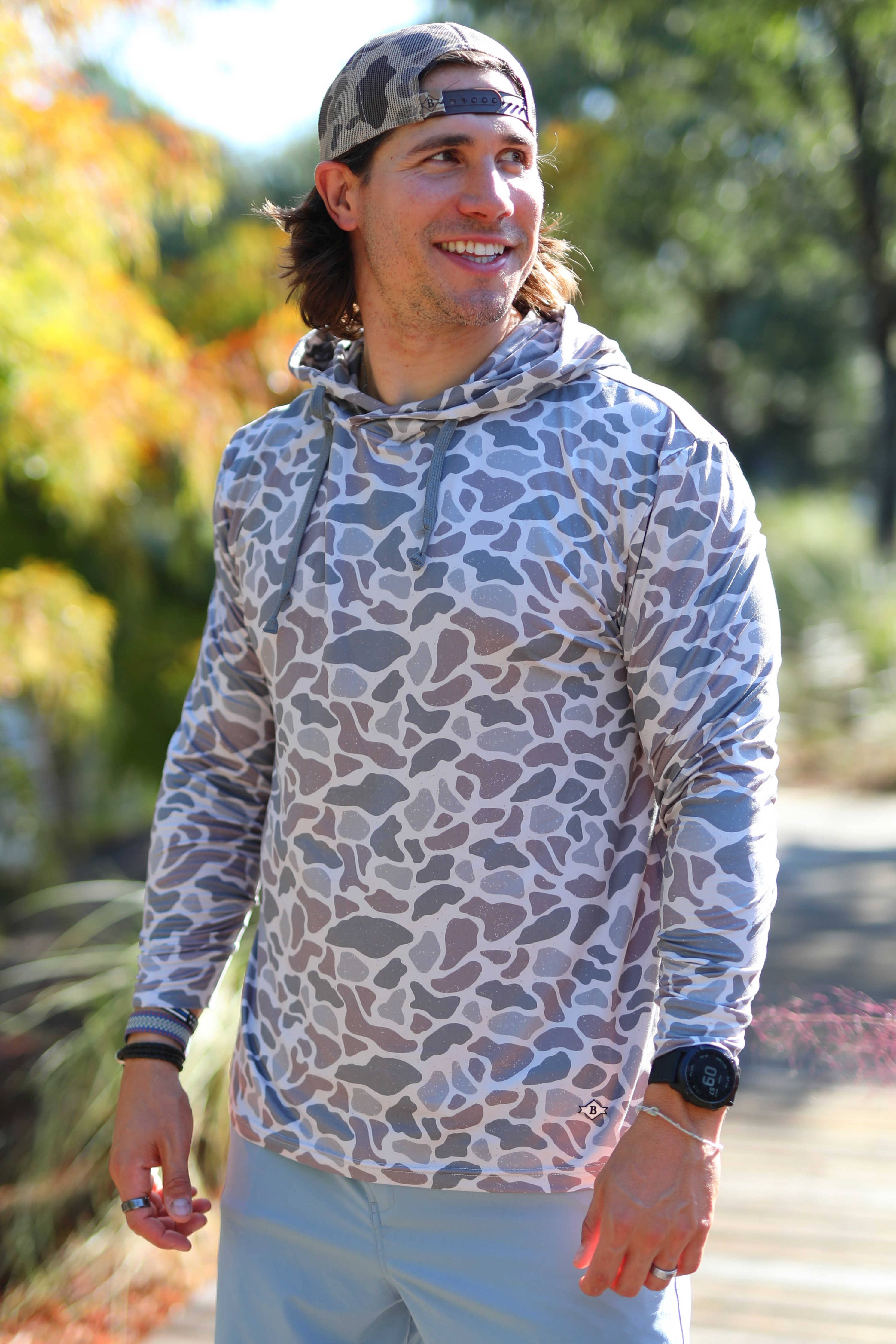 Performance Burlebo Hoodie - Classic Deer Camo