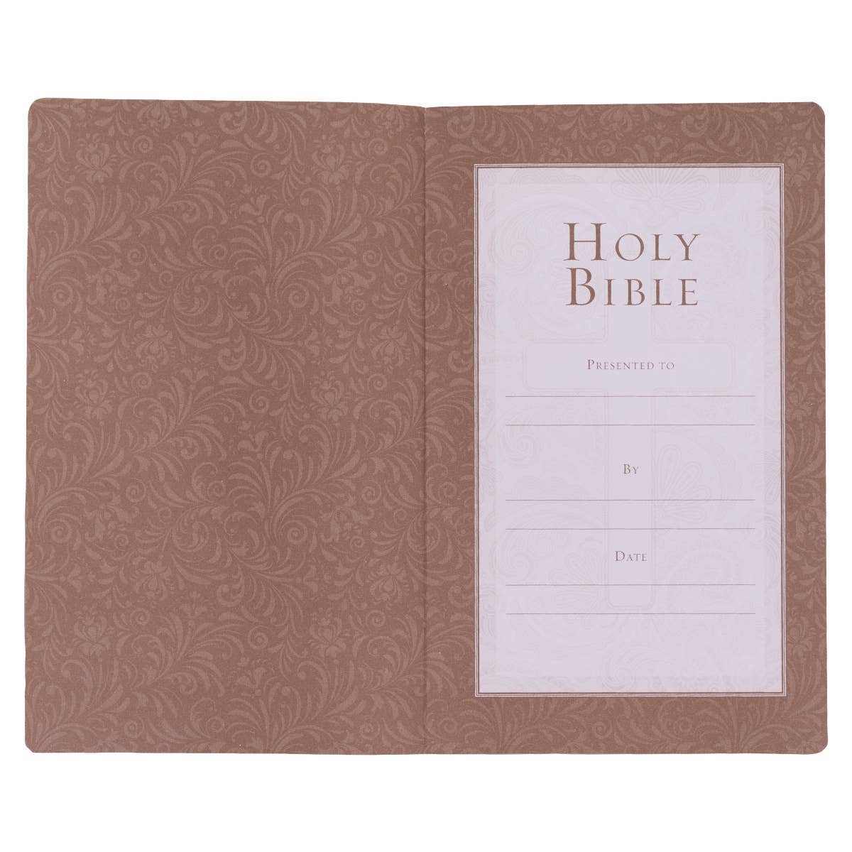 KJV Bible Gift & Award Faux Leather, Tan