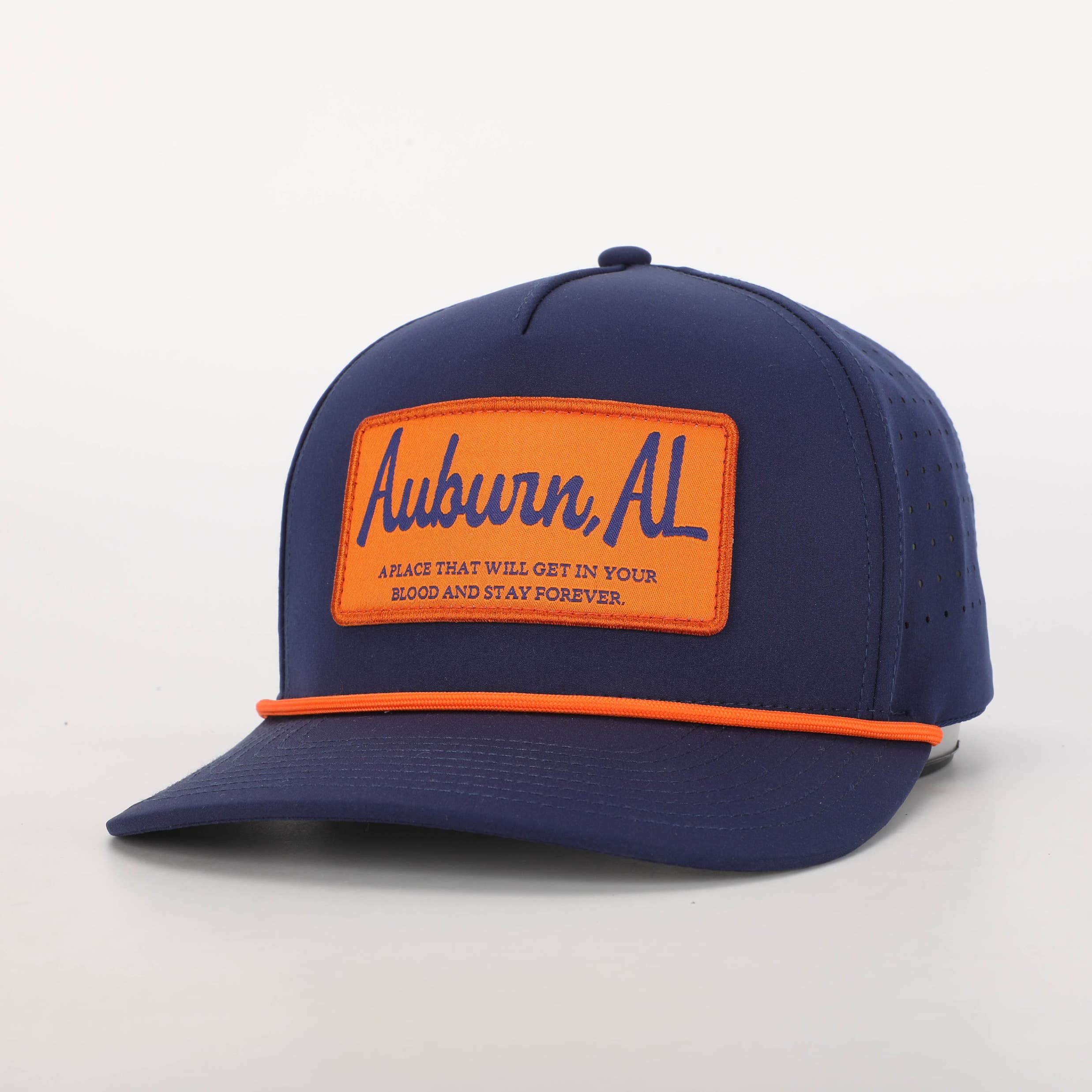 Auburn, AL Rope Hat with Patch