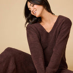 Load image into Gallery viewer, Oprah's Fave 2024 - Solid Marshmallow V-Neck Lounge Set
