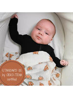 Load image into Gallery viewer, You&#39;re Roar-Some Baby Swaddle Blanket
