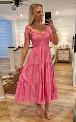 Load image into Gallery viewer, Fade Into You Pastel Pink Maxi Dress
