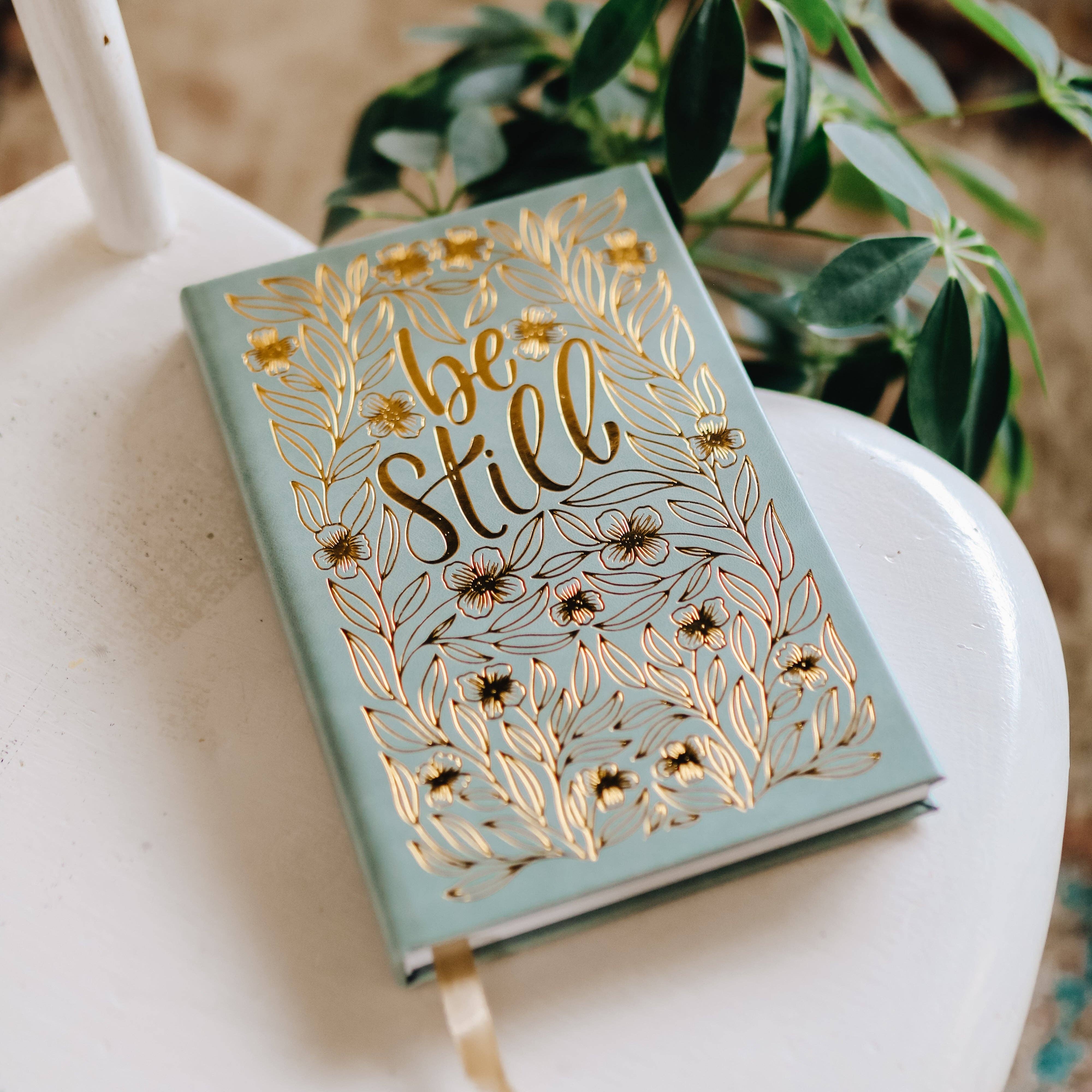 Be Still Journal | Gold Foil