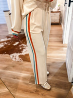 Load image into Gallery viewer, Called It Ivory Contrast Pullover &amp; Lounge Pant Set
