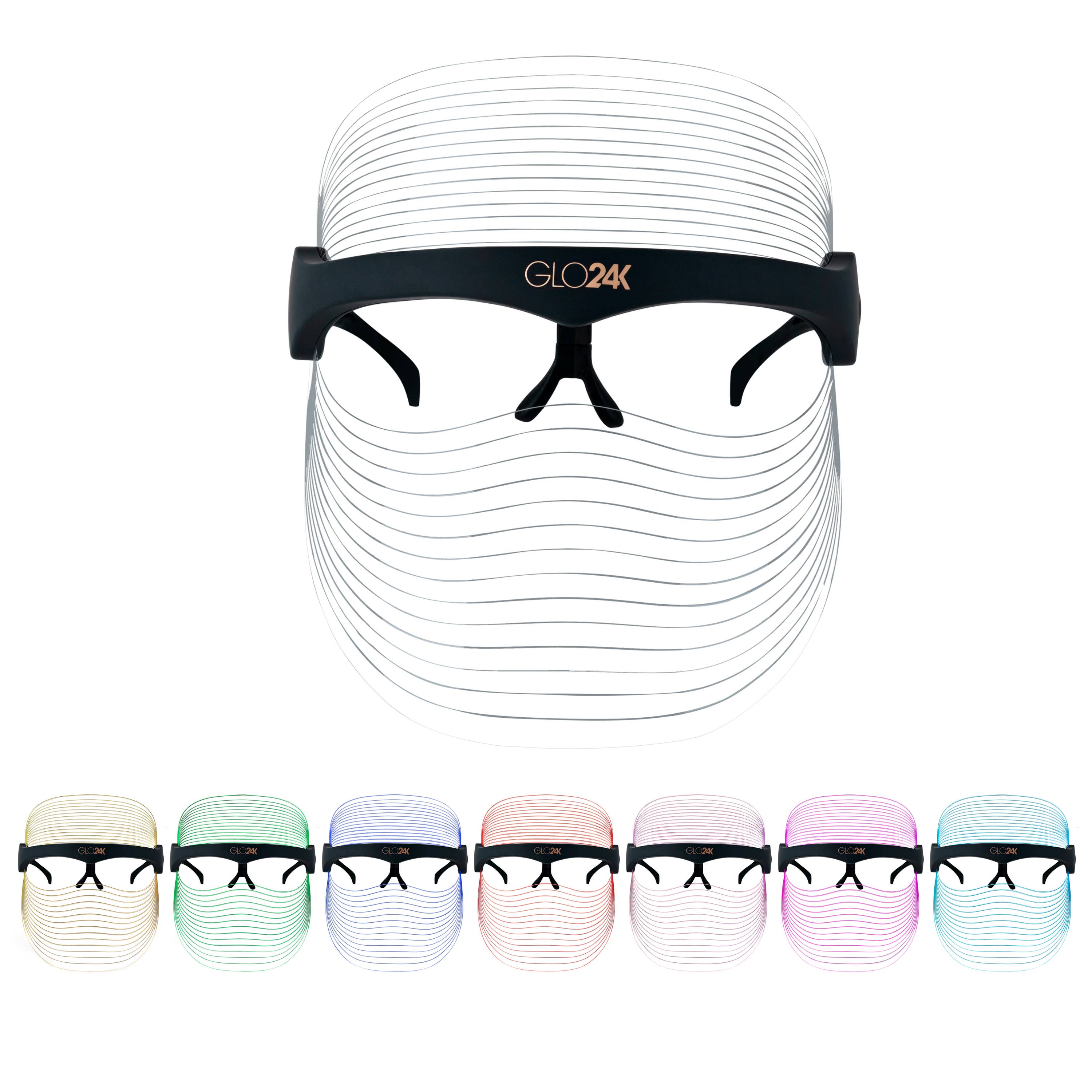 GLO24K 7 COLOR LED BEAUTY MASK