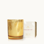 Load image into Gallery viewer, Frasier Fir Gilded Gold Poured Candle
