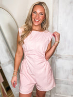 Load image into Gallery viewer, Smallest Things Powder Pink Romper
