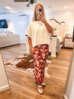 Load image into Gallery viewer, Ivory Knit Button Down PINCH Sweater
