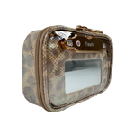 Load image into Gallery viewer, LITTMINI • Lighted Mirror Case • Glimmer Leopard
