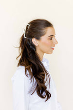 Load image into Gallery viewer, Screwback Stud Earrings - Cooper Clear Gold
