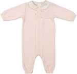 Load image into Gallery viewer, Baby Girls &amp; Boys Diamond Lattice Knit Longall Footie
