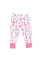 Load image into Gallery viewer, Bow Trellis Tree L/S Loungewear Set
