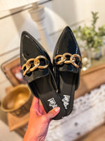 Load image into Gallery viewer, Playin For Keeps Black Corkys Mule
