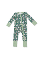 Load image into Gallery viewer, Christmas Dogs Green Convertible Romper

