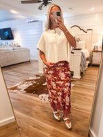 Load image into Gallery viewer, Ivory Knit Button Down PINCH Sweater
