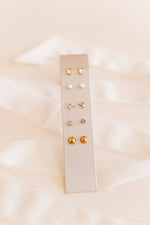 Load image into Gallery viewer, Screwback Stud Earrings - Payton Pearl White 5mm
