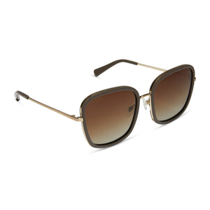 Genevive - London Stone Truffle Gradient Polarized Diff Sunglasses
