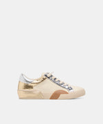 Load image into Gallery viewer, Dolce Vita Zina Metallic Multi Leather Sneaker
