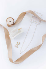 Load image into Gallery viewer, Huggie Charm Earrings - Celine Gold

