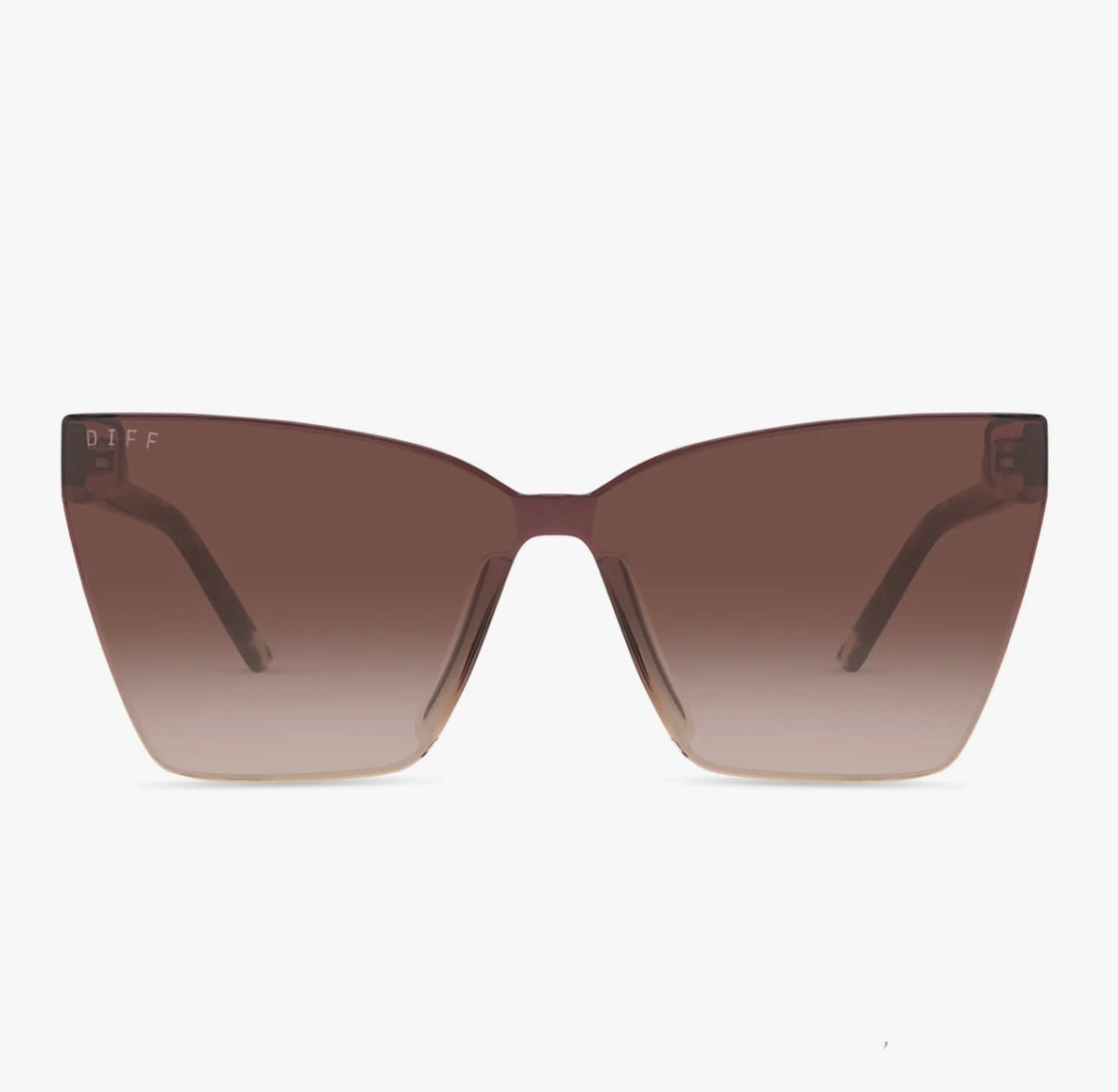 Goldie - Expresso Tortoise Brown Gradient Diff Eyewear – Shopaholics ...