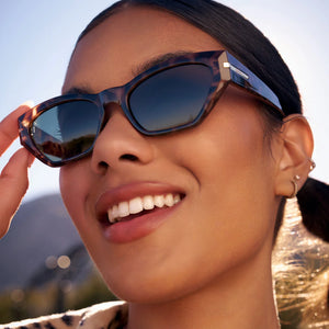 Sawtelle Quartz Tortoise G16 Polarized DIME Sunglasses