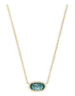 Load image into Gallery viewer, Elisa London Blue Pendant Gold Necklace
