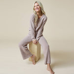 Load image into Gallery viewer, Oprah's Fave 2024 - Solid Marshmallow V-Neck Lounge Set
