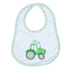Load image into Gallery viewer, Tractor Tales Applique Bib
