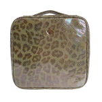 Load image into Gallery viewer, Mini Diva Makeup Case - Glimmer Leopard
