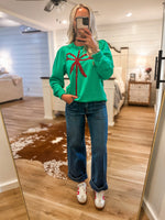 Load image into Gallery viewer, Kelly Gift Green Sweatshirt - Mary Square
