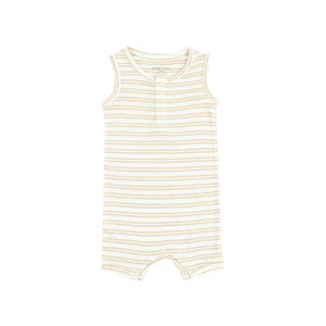 Angel Dear Sleeveless Stripe Shortie Romper
