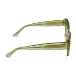 Load image into Gallery viewer, Thailand - Light Green Crystal Olive Gradient Diff Sunglasses - The White Lotus
