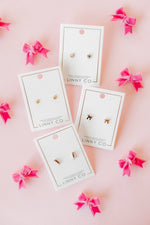 Load image into Gallery viewer, Screwback Stud Earrings - Polly Heart
